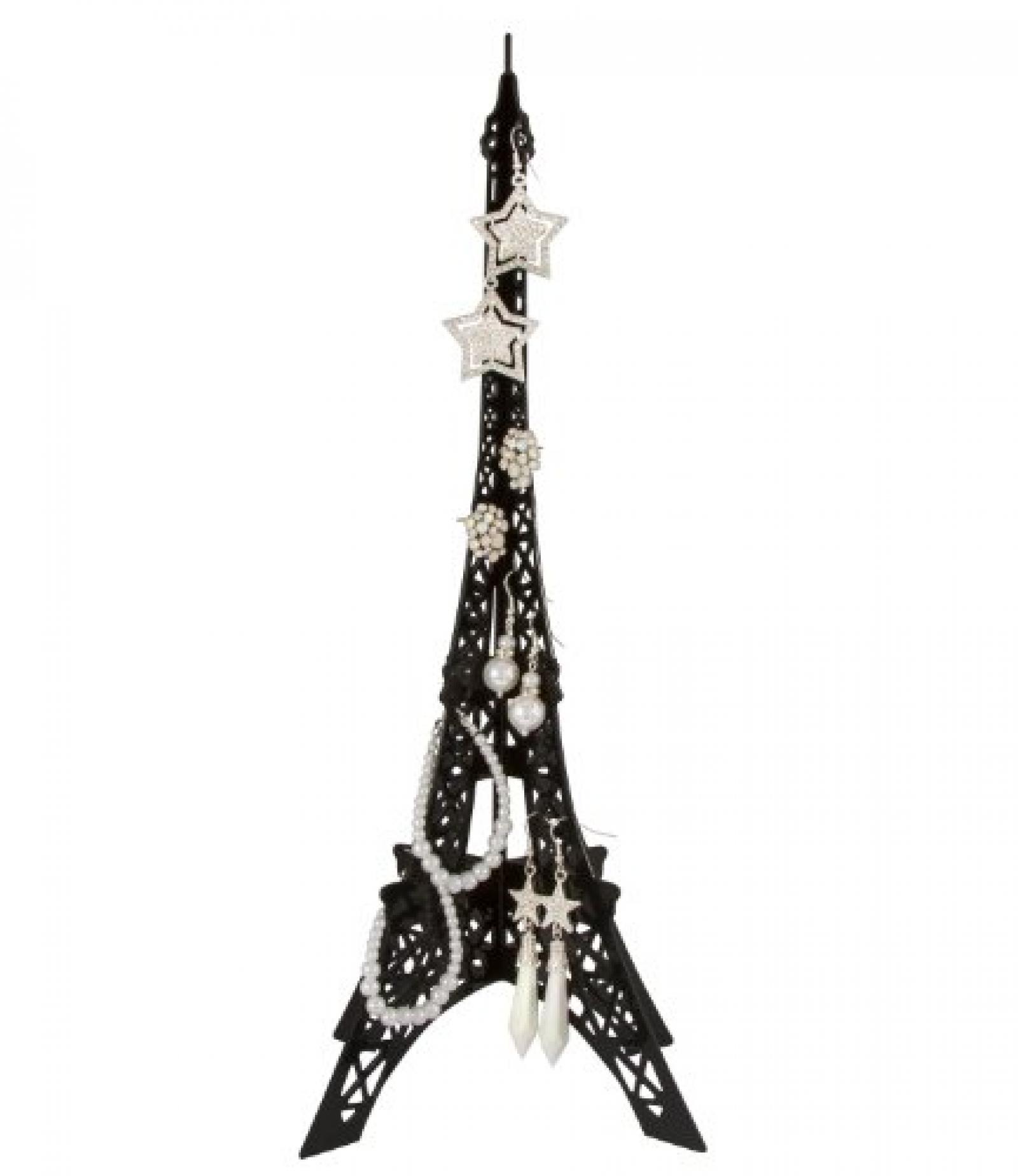 SIX filigraner Schmuckständer "Eiffelturm" aus schwarzem Metall (244-045) 